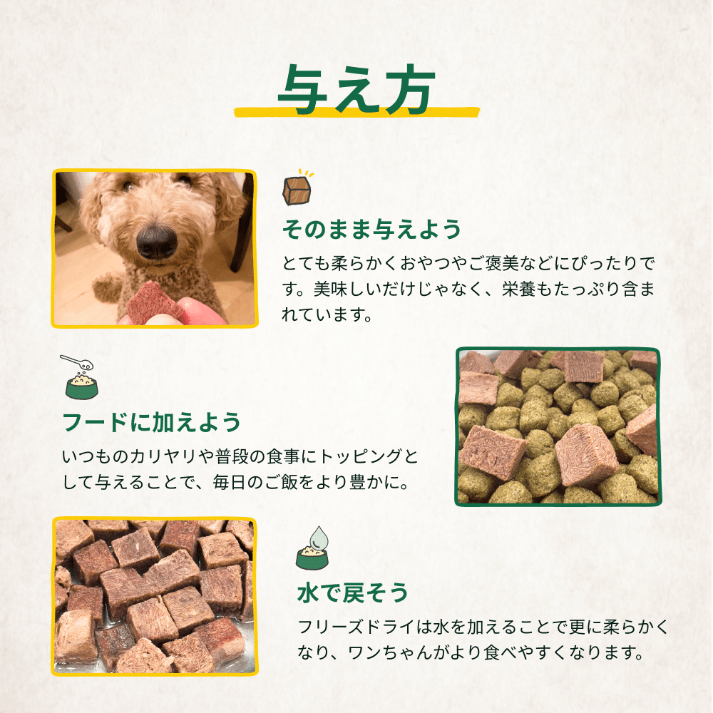 GoDoggy フリーズドライビーフブレンド 30g