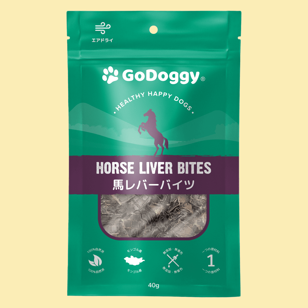 GoDoggy 馬レバーバイツ 40g